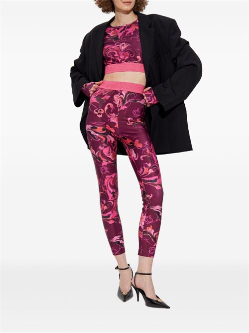 Leggins donna con stampa Versace jeans Couture | 79HAC101JS501317